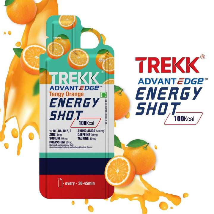TREKK AdvantEdge Energy Gel (Tangy Orange) - BUMSONTHESADDLE
