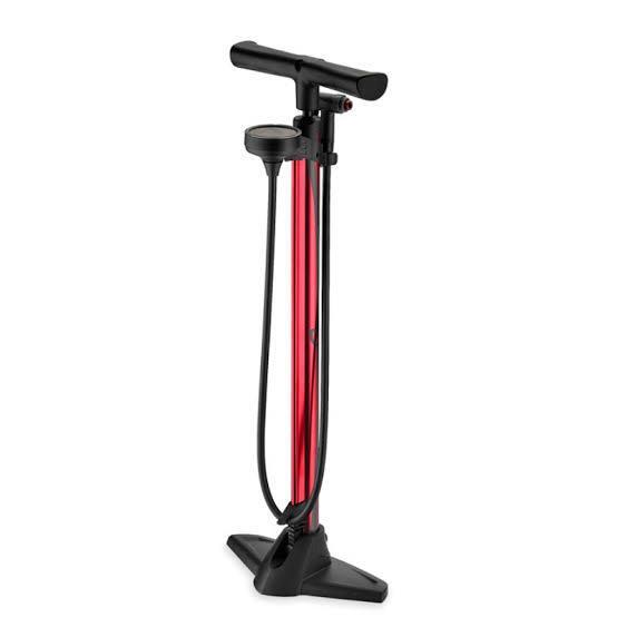 Giyo GF 5825 High Pressure Floor Pump (Maroon)