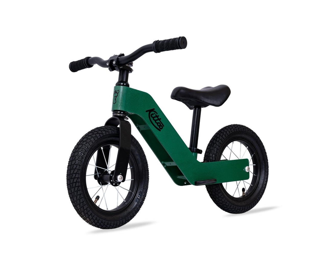 Kittoo No-Pedal Alloy Kids Balance Bicycle (Green)
