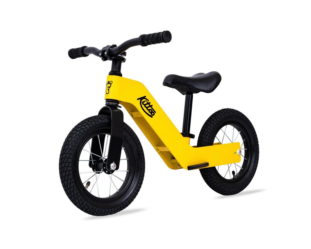 Kittoo No-Pedal Alloy Kids Balance Bicycle (Yellow)