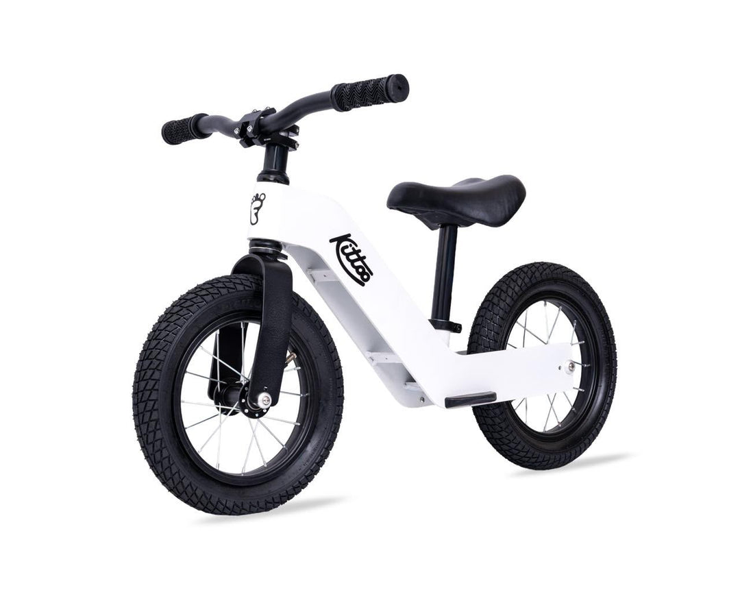 Kittoo No-Pedal Alloy Kids Balance Bicycle (White)