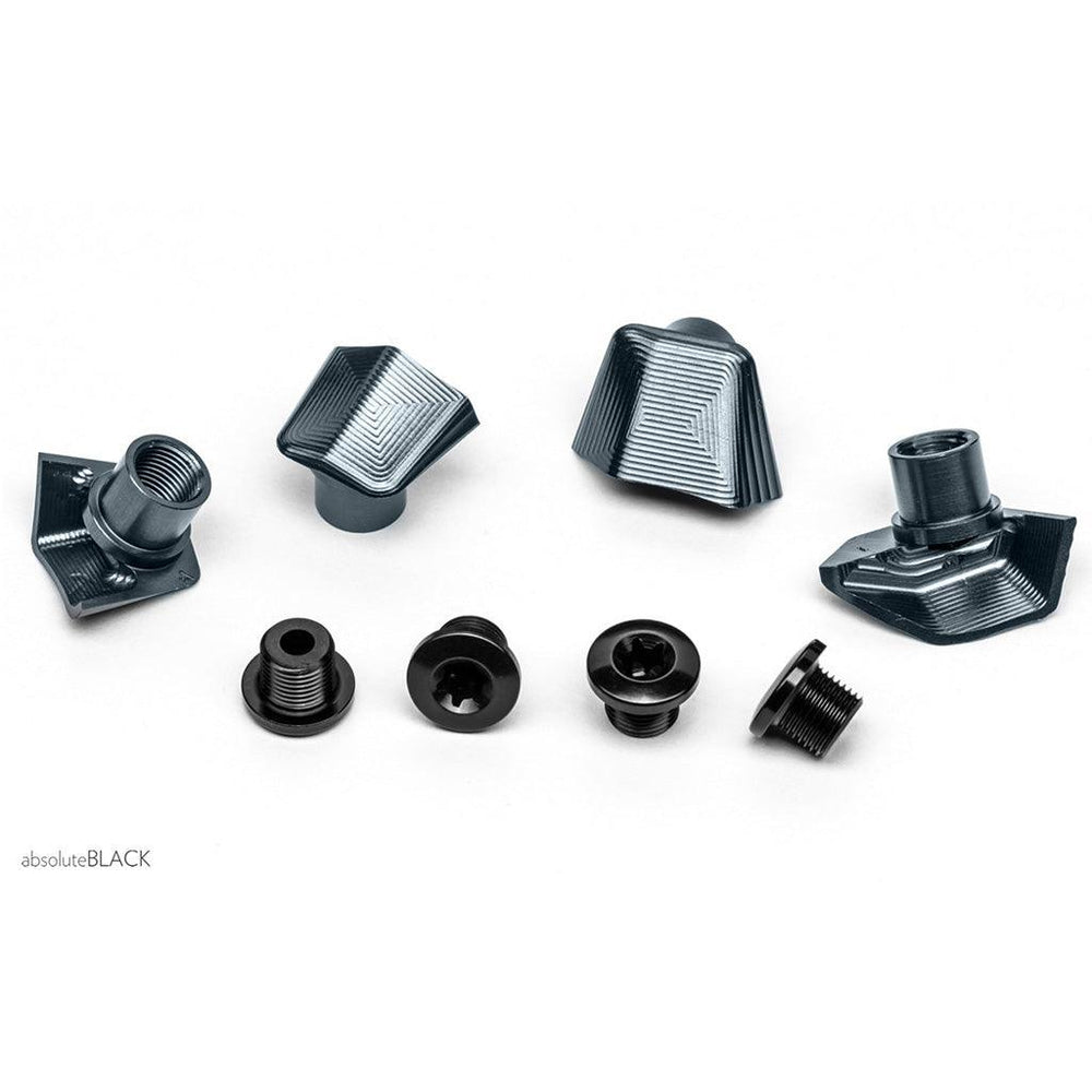 Absolute Black Dura-Ace 9100 Crank Bolt Cover (Black) - BUMSONTHESADDLE