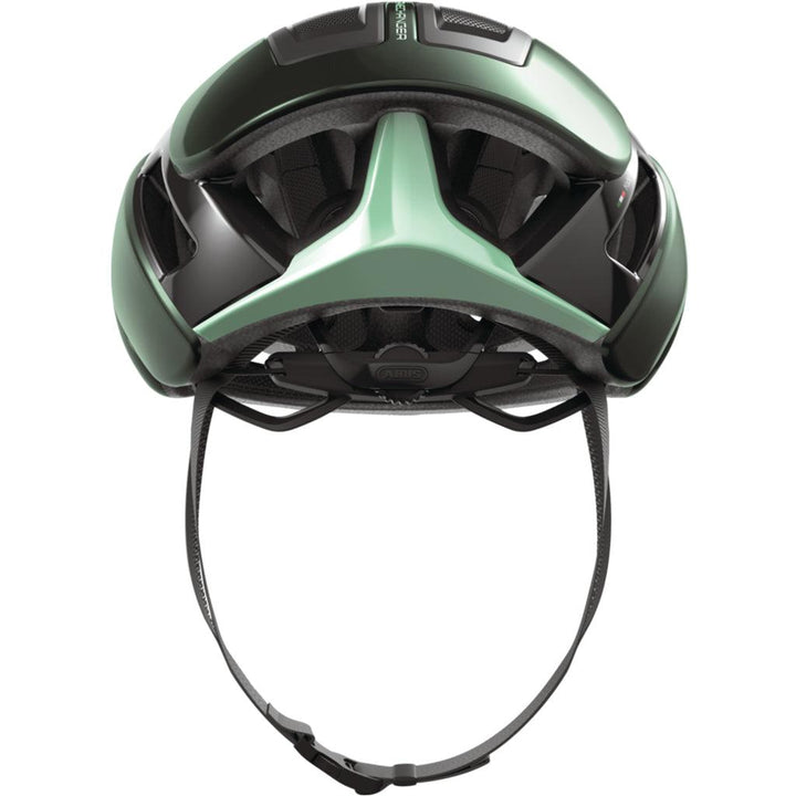 Abus Gamechanger 2.0 Aero Road Cycling Helmet (Moss Green) - BUMSONTHESADDLE