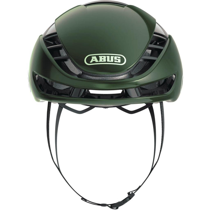 Abus Gamechanger 2.0 Aero Road Cycling Helmet (Moss Green) - BUMSONTHESADDLE