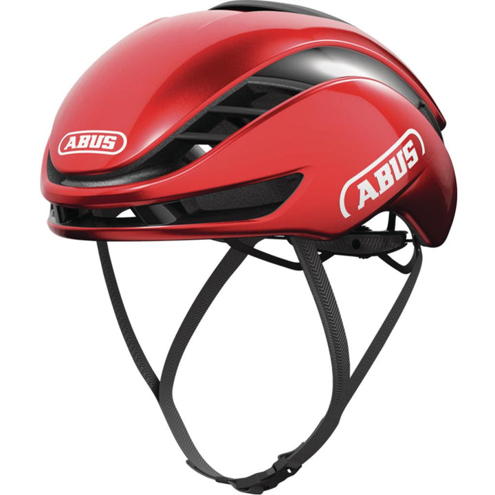 Abus Gamechanger 2.0 Aero Road Cycling Helmet (Performance Red) - BUMSONTHESADDLE