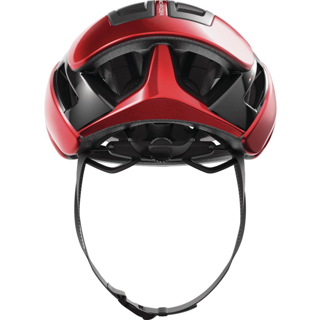 Abus Gamechanger 2.0 Aero Road Cycling Helmet (Performance Red) - BUMSONTHESADDLE