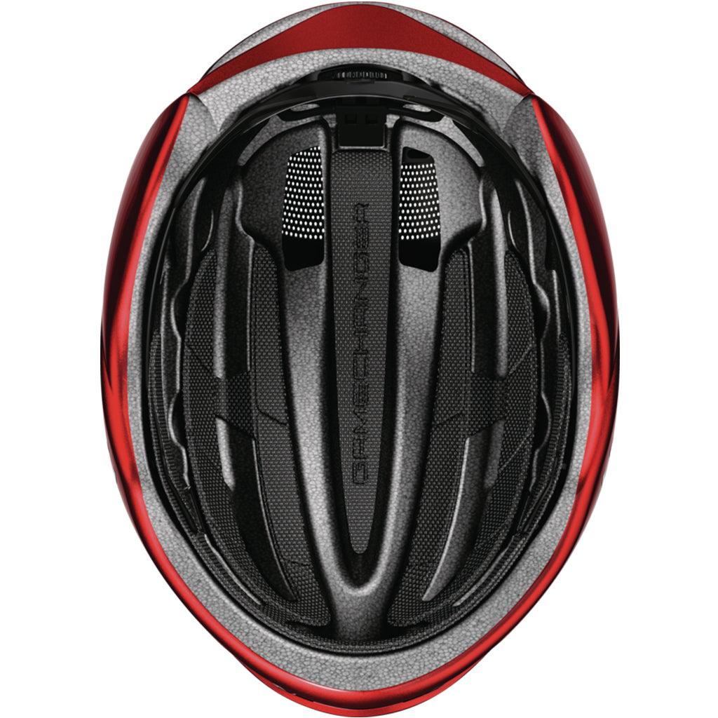 Abus Gamechanger 2.0 Aero Road Cycling Helmet (Performance Red) - BUMSONTHESADDLE
