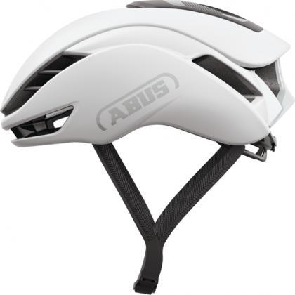 Abus Gamechanger 2.0 Aero Road Cycling Helmet (Polar White) - BUMSONTHESADDLE