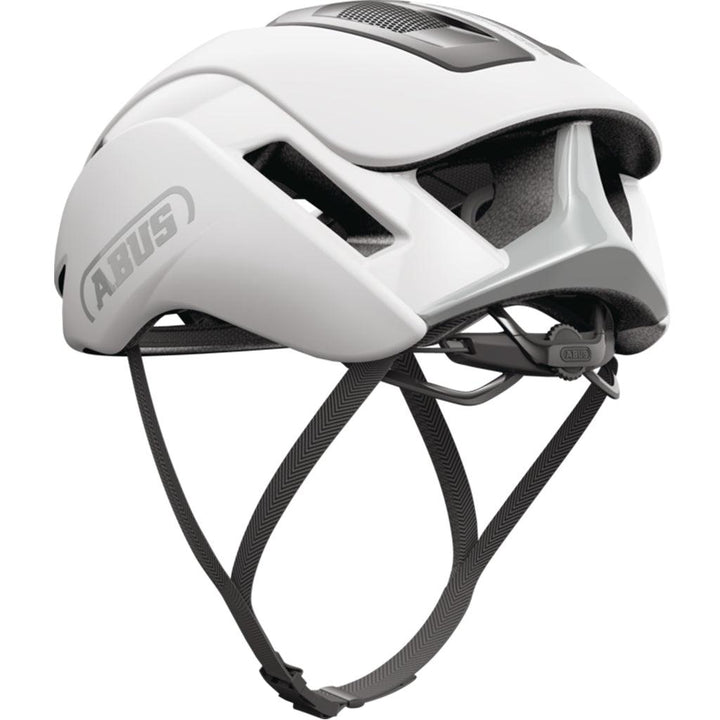 Abus Gamechanger 2.0 Aero Road Cycling Helmet (Polar White) - BUMSONTHESADDLE