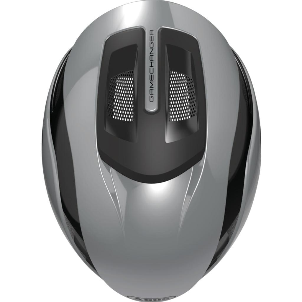 Abus Gamechanger 2.0 Aero Road Cycling Helmet (Race Grey) - BUMSONTHESADDLE