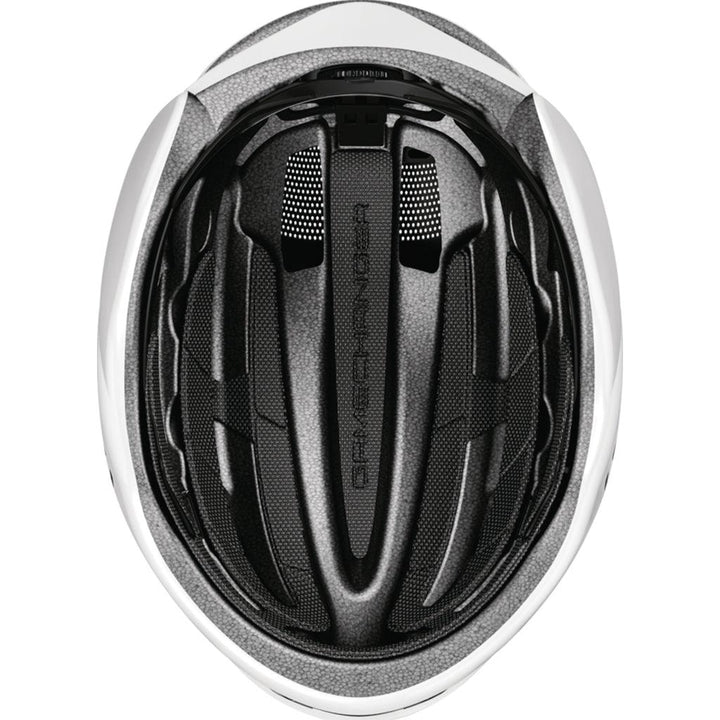 Abus Gamechanger 2.0 Aero Road Cycling Helmet (Shiny White) - BUMSONTHESADDLE