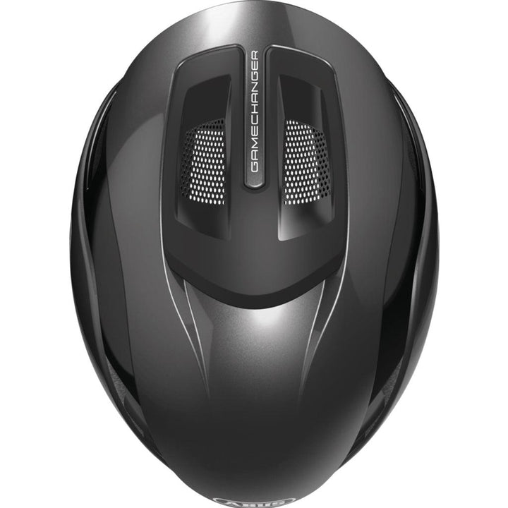 Abus Gamechanger 2.0 Aero Road Cycling Helmet (Titan) - BUMSONTHESADDLE