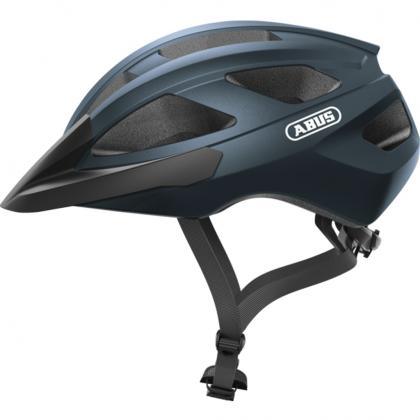 Abus Macator Road Cycling Helmet (Midnight Blue) - BUMSONTHESADDLE