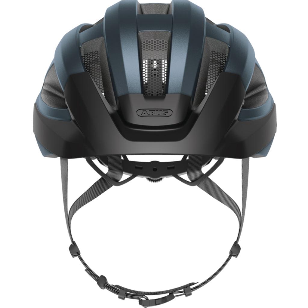Abus Macator Road Cycling Helmet (Midnight Blue) - BUMSONTHESADDLE