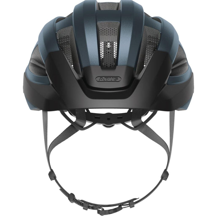 Abus Macator Road Cycling Helmet (Midnight Blue) - BUMSONTHESADDLE