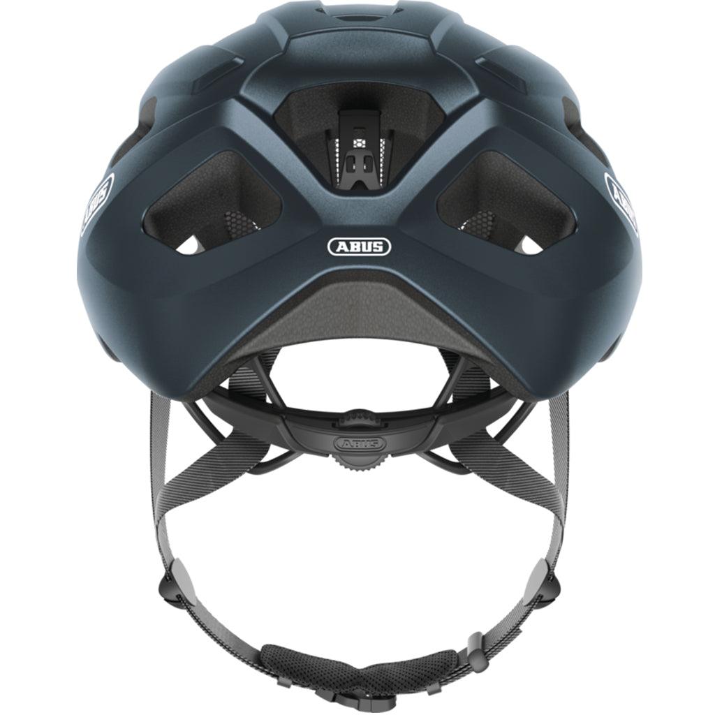 Abus Macator Road Cycling Helmet (Midnight Blue) - BUMSONTHESADDLE