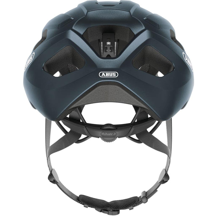 Abus Macator Road Cycling Helmet (Midnight Blue) - BUMSONTHESADDLE
