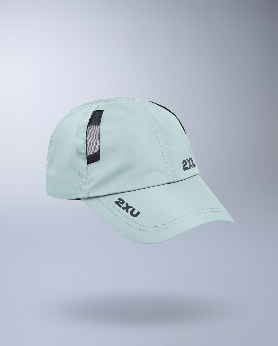 2XU UQ5685F Run Cap (Smoke Blue/Black)