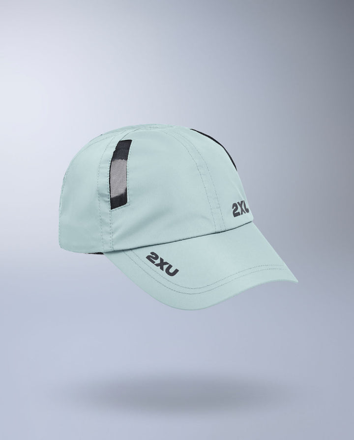 2XU UQ5685F Run Cap (Smoke Blue/Black)