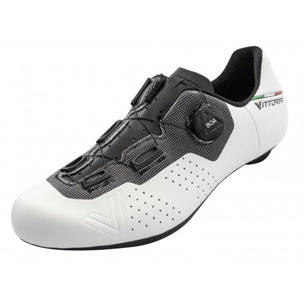 Vittoria Alise Road Cycling Shoe (White/Black)