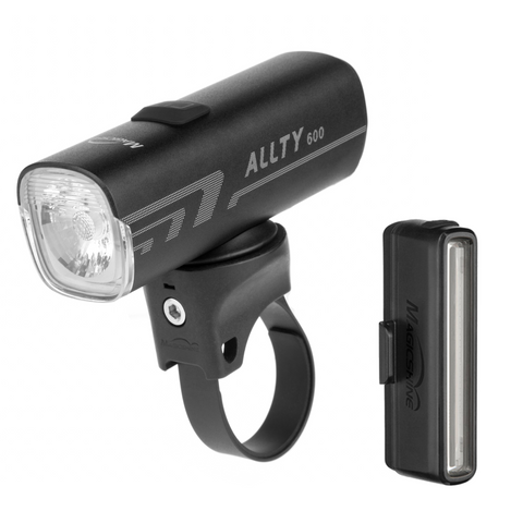 Magicshine Allty 600 Front and Seemee 30 Rear Combo Light (Black)