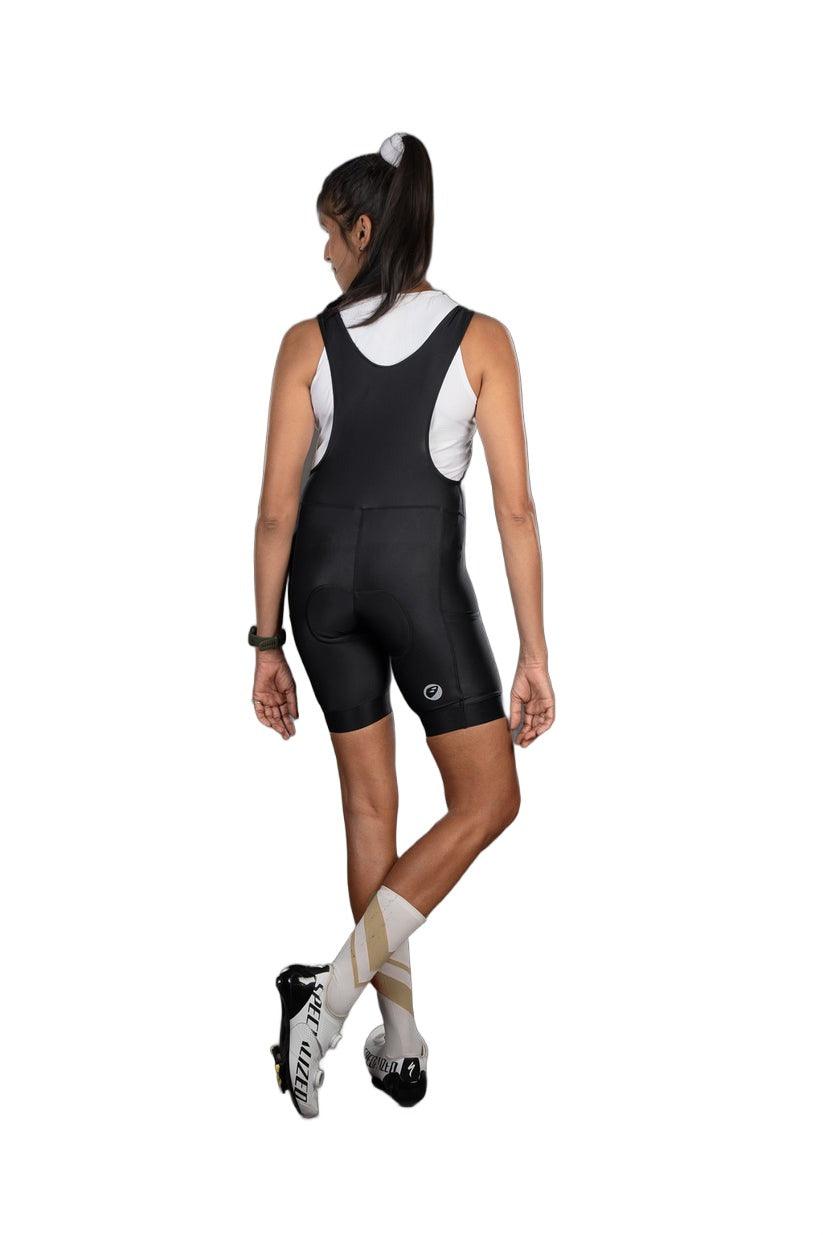 Apace Explore Women's Cycling Bibshorts (Black) - BUMSONTHESADDLE