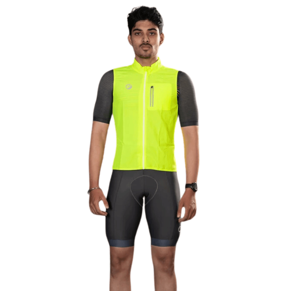 Apace Gilet Sleeveless Cycling Jacket (Neon) - BUMSONTHESADDLE