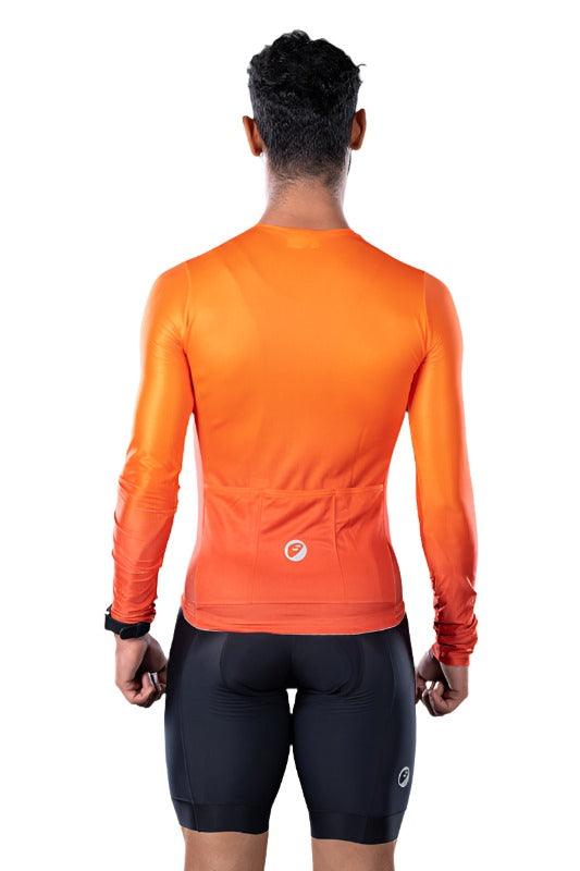 Apace Men's Cycling Jersey (Lava) - BUMSONTHESADDLE