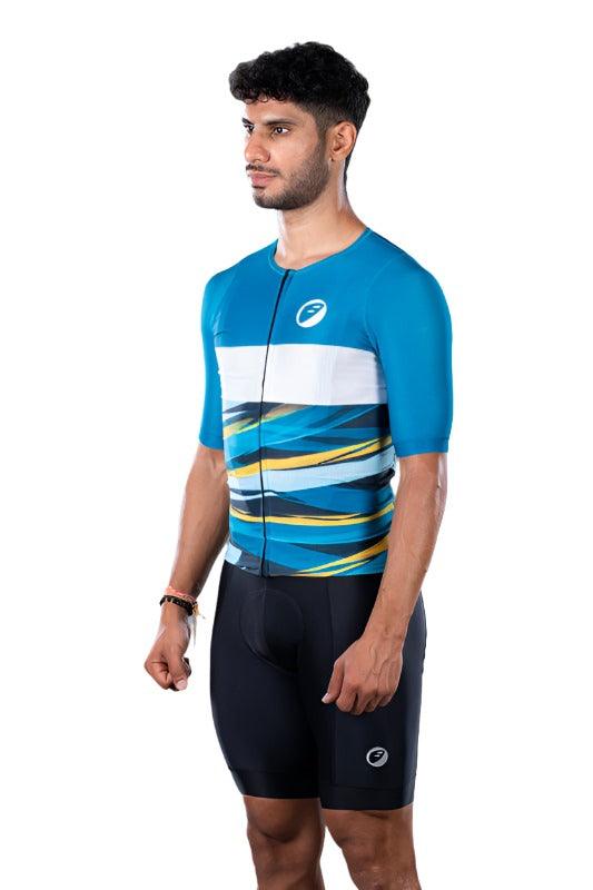 Apace Men's Cycling Jersey (Lightening) - BUMSONTHESADDLE