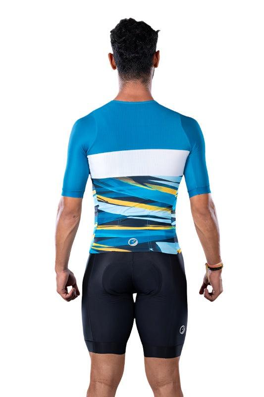 Apace Men's Cycling Jersey (Lightening) - BUMSONTHESADDLE