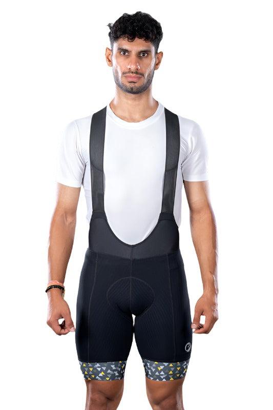 Apace Twilight Men's Cycling Bibshorts (Black) - BUMSONTHESADDLE
