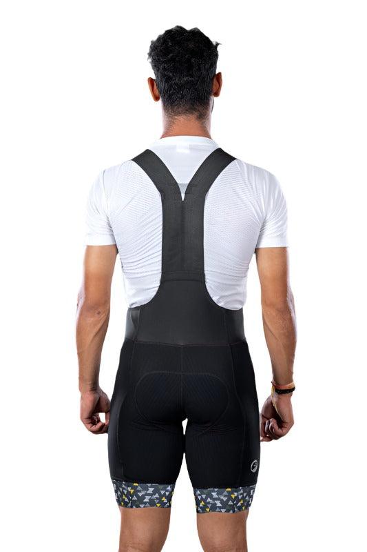 Apace Twilight Men's Cycling Bibshorts (Black) - BUMSONTHESADDLE