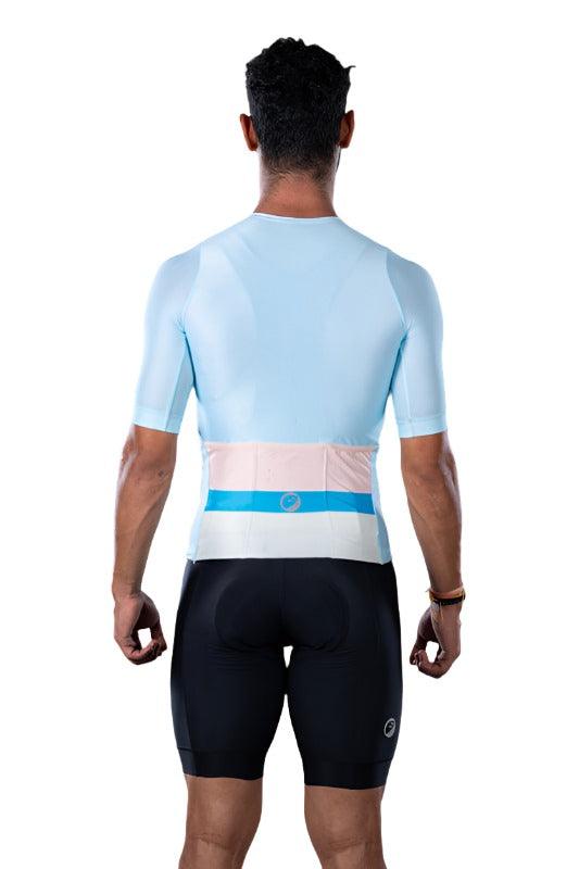 Apace Unisex Cycling Jersey (Ice) - BUMSONTHESADDLE