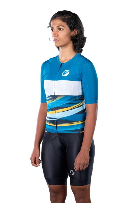 Apace Women's Cycling Jersey (Lightening) - BUMSONTHESADDLE