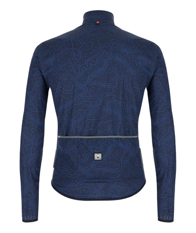 Santini Arte Wind Jacket (Blue)