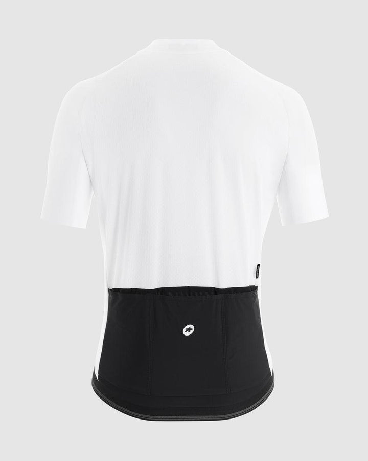 Assos Mille GT C2 EVO Men's Cycling Jersey (White) - BUMSONTHESADDLE
