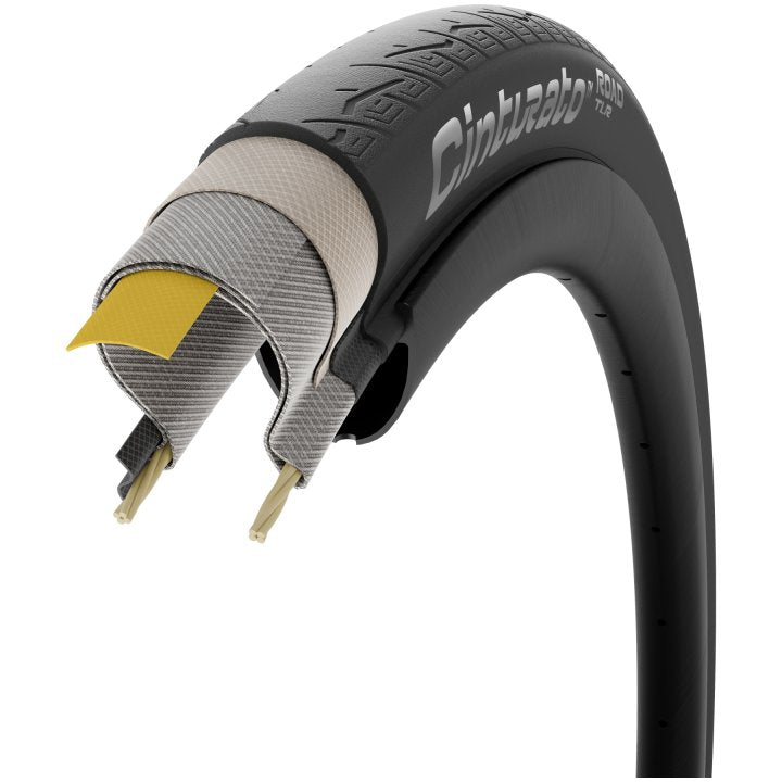 Pirelli Cinturato TechWALL 700c Tubeless Ready Folding Tire (Black