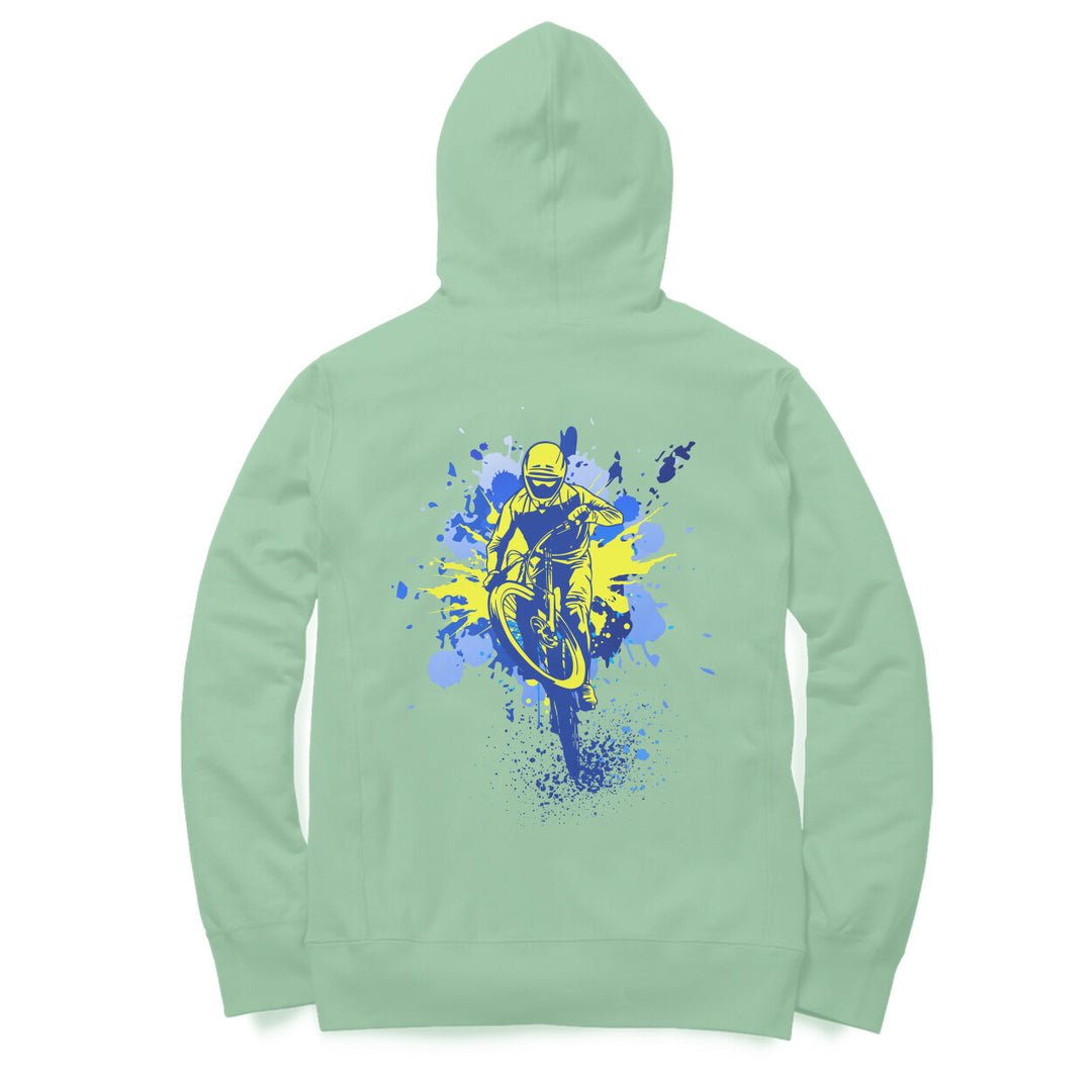 Sport Canvas Splash Regular Fit Unisex Hoodie