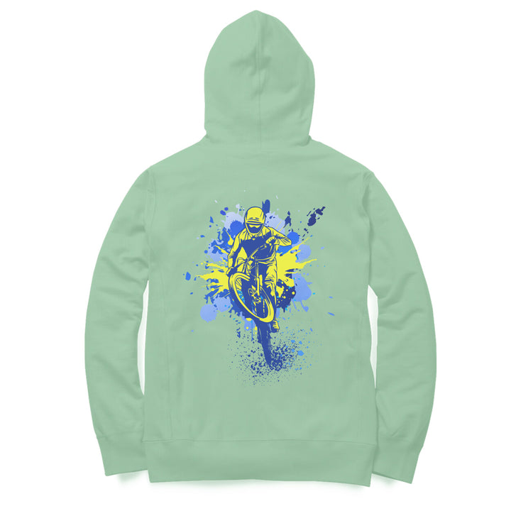 Sport Canvas Splash Regular Fit Unisex Hoodie