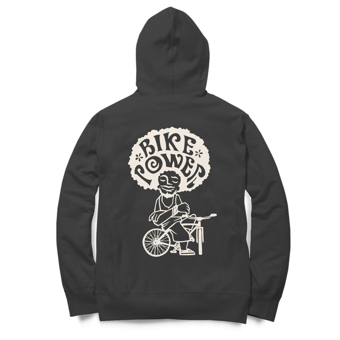 Sport Canvas Bike Power Regular Fit Unisex Hoodie