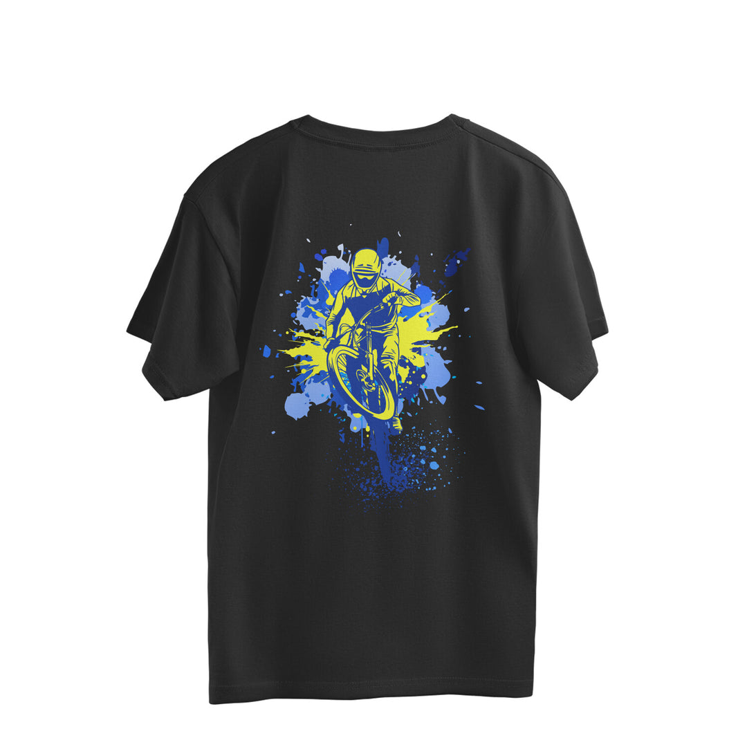 Sport Canvas Splash Oversized Unisex T-Shirt