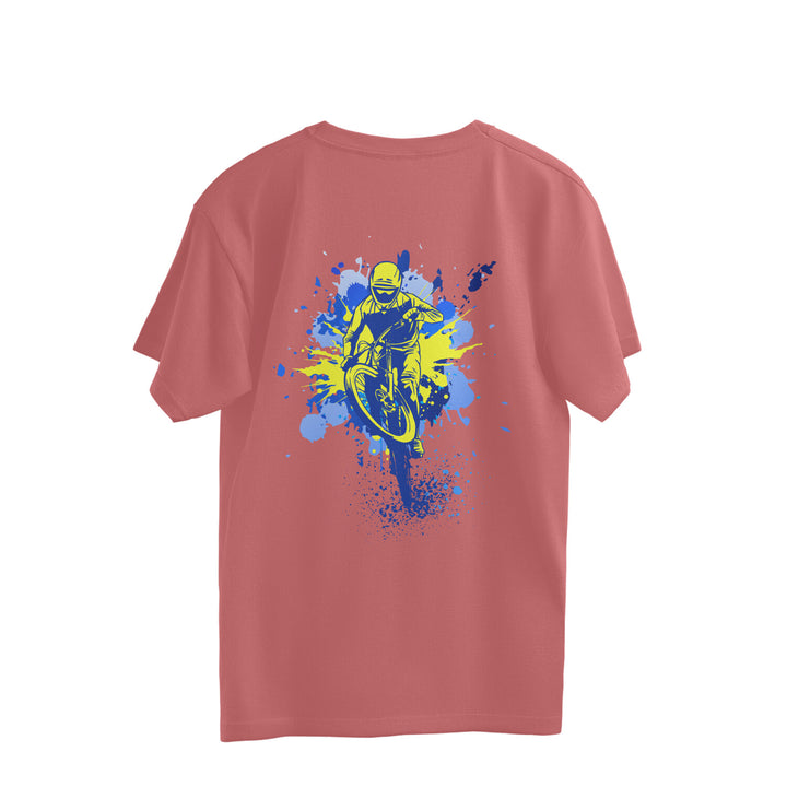 Sport Canvas Splash Oversized Unisex T-Shirt
