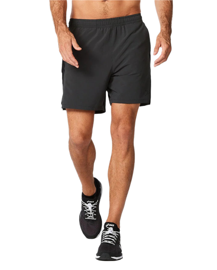 2XU MR6668B Motion 6 Inch Men's Running Shorts (Black/Black)