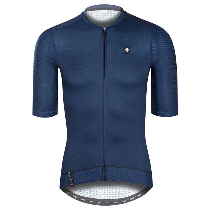 Baisky Short Men Cycling Jersey-(Purity Dark Blue) - BUMSONTHESADDLE
