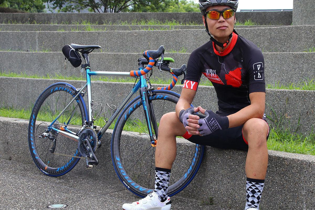 Baisky TRMSJ990 Mens Cycling Jersey (Map) - BUMSONTHESADDLE