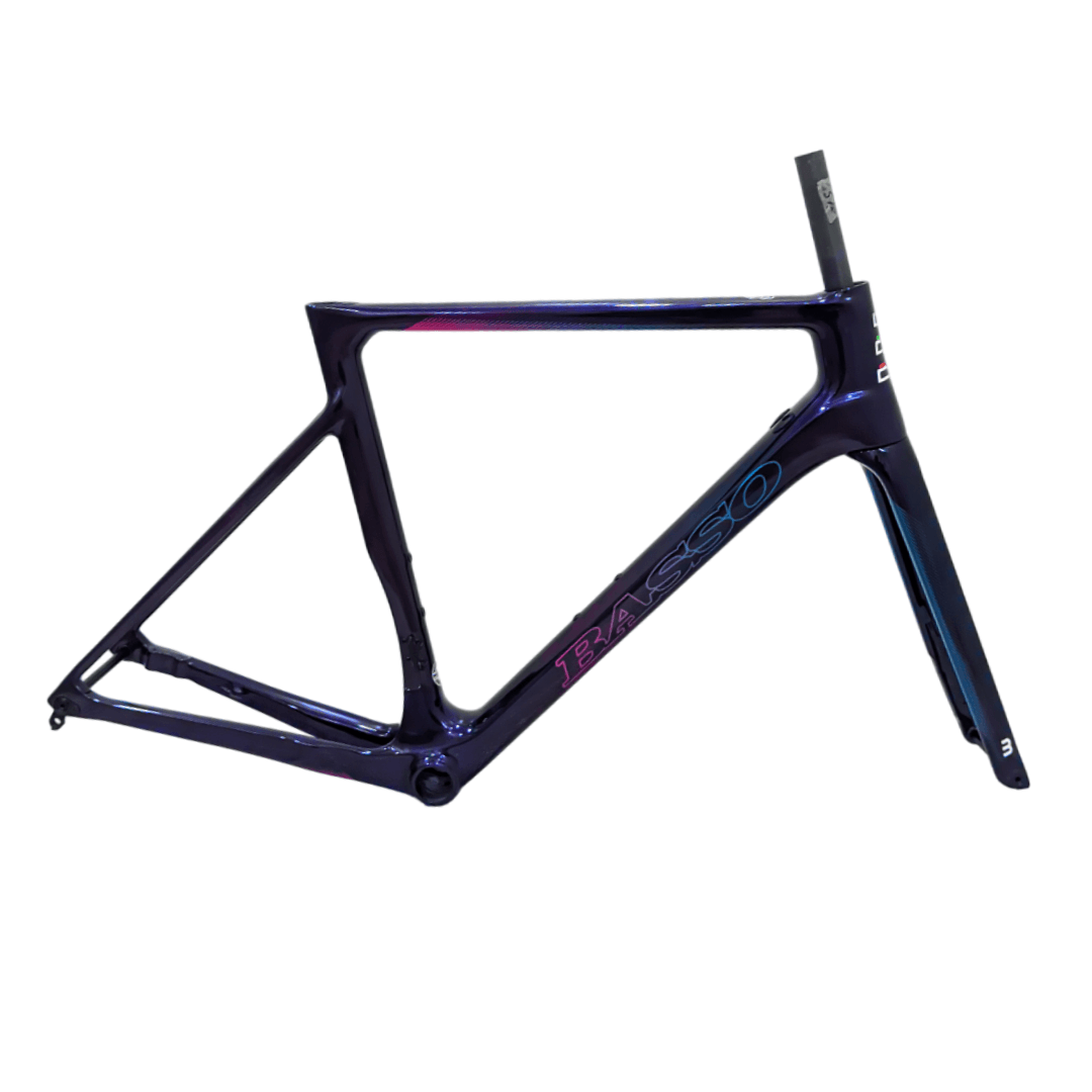 Basso Astra Disc Frameset (Purple) - BUMSONTHESADDLE