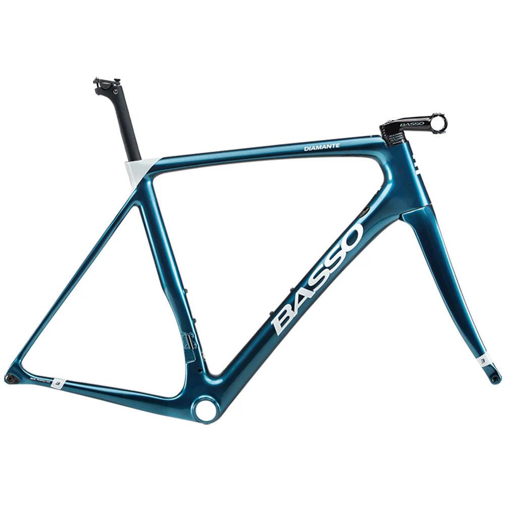 Basso Diamante Disc Frameset (Velvet Blue) - BUMSONTHESADDLE