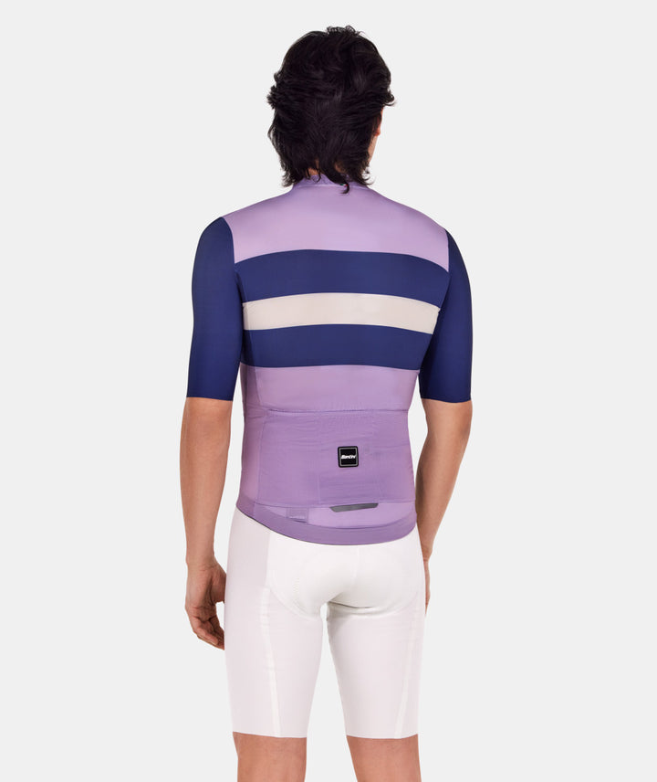 Santini Bengal Unisex Cycling Jersey (Navy Blue)