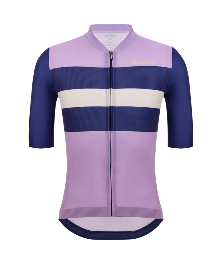 Santini Bengal Unisex Cycling Jersey (Navy Blue)