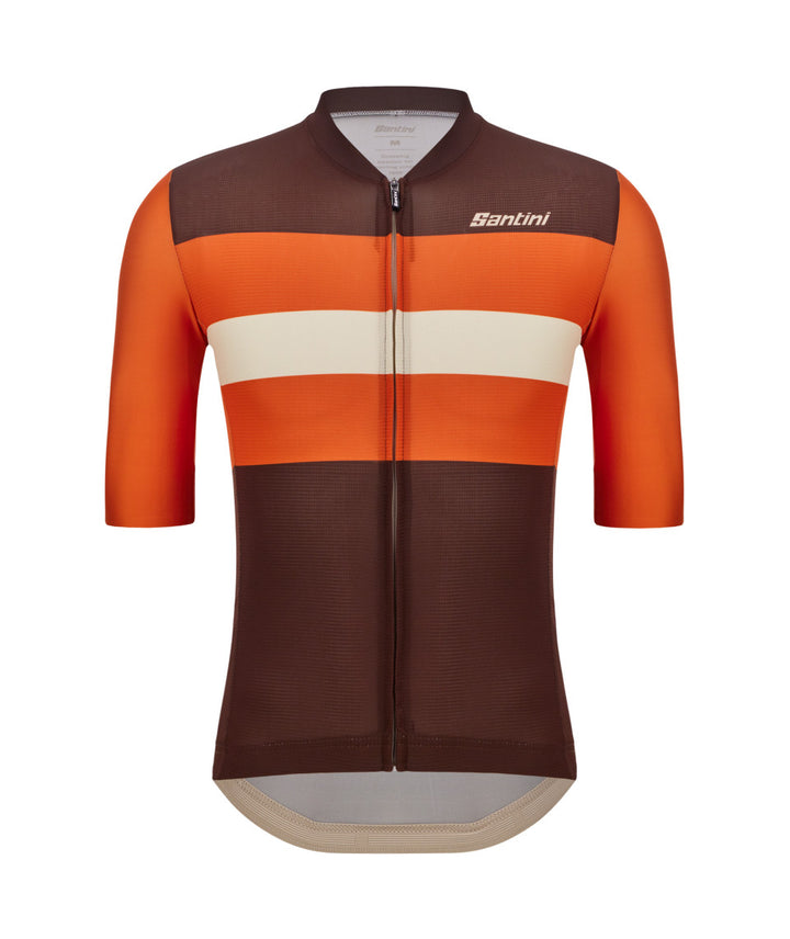 Santini Bengal Unisex Cycling Jersey (Rust)